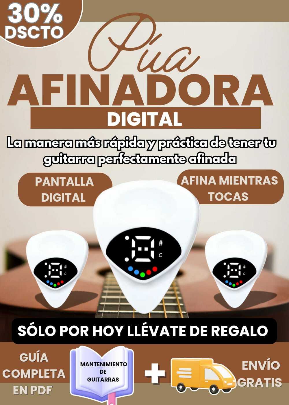 PÚA AFINADORA DIGITAL