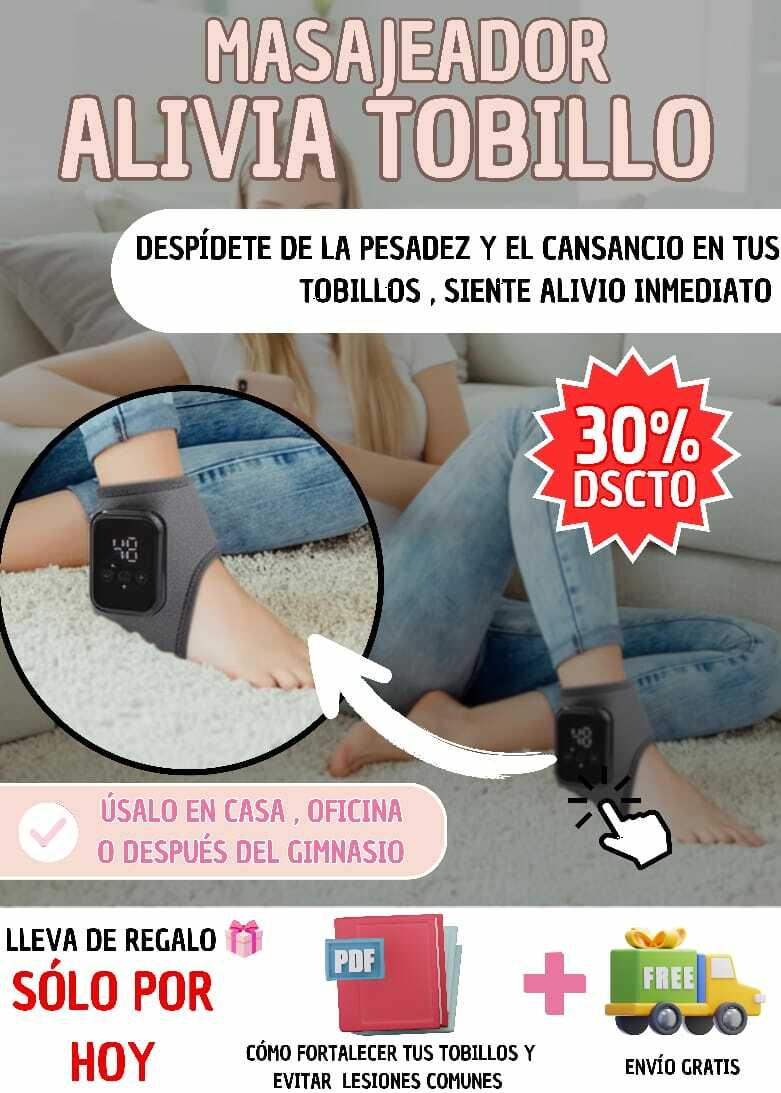 MASAJEADOR ALIVIA TOBILLO