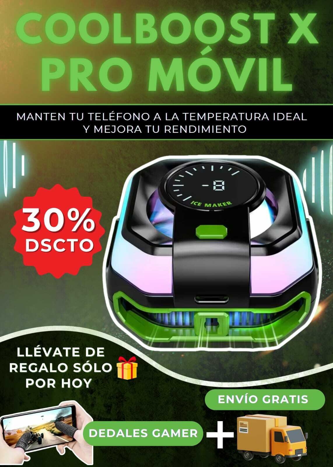 COOLBOOST X PRO MÓVIL