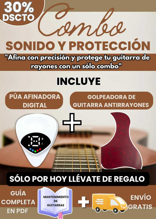 COMBO SONIDO Y PROTECCION: PÚA AFINADORA + GOLPEADORA