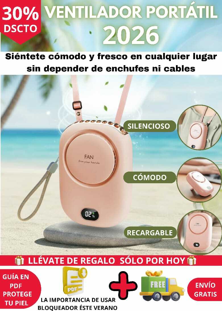 VENTILADOR PORTÁTIL 2026